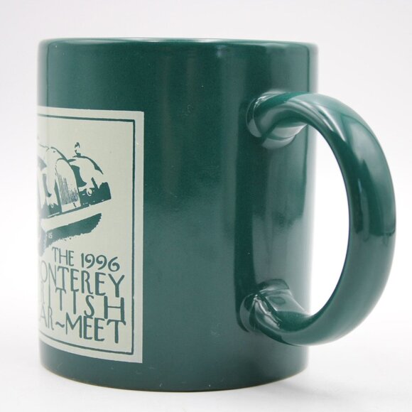 1996 Monterey British Car-Meet Car Week Green Coffee Mug Tea Cup 10oz - Picture 4 of 9